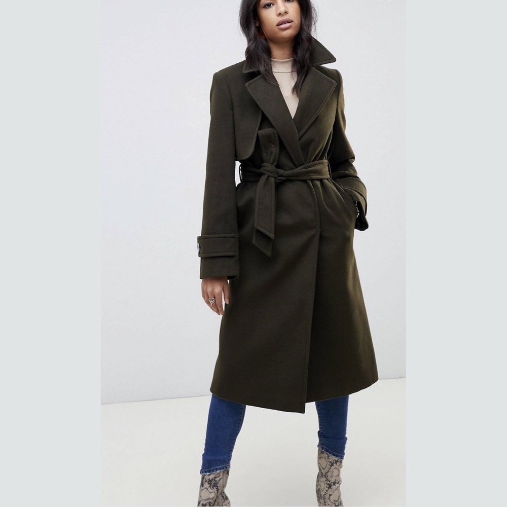 ASOS Belted Coat